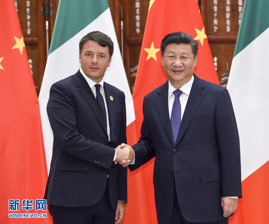Xi Jinping rencontre le PM italien en amont du sommet du G20