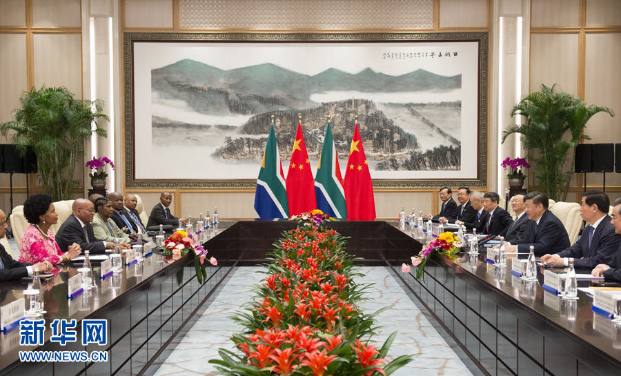 La Chine et l'Afrique du Sud renforceront leurs relations