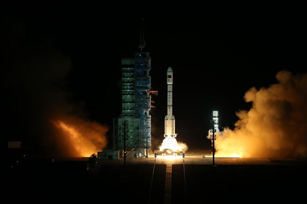 Lancement du laboratoire spatial chinois Tiangong-2