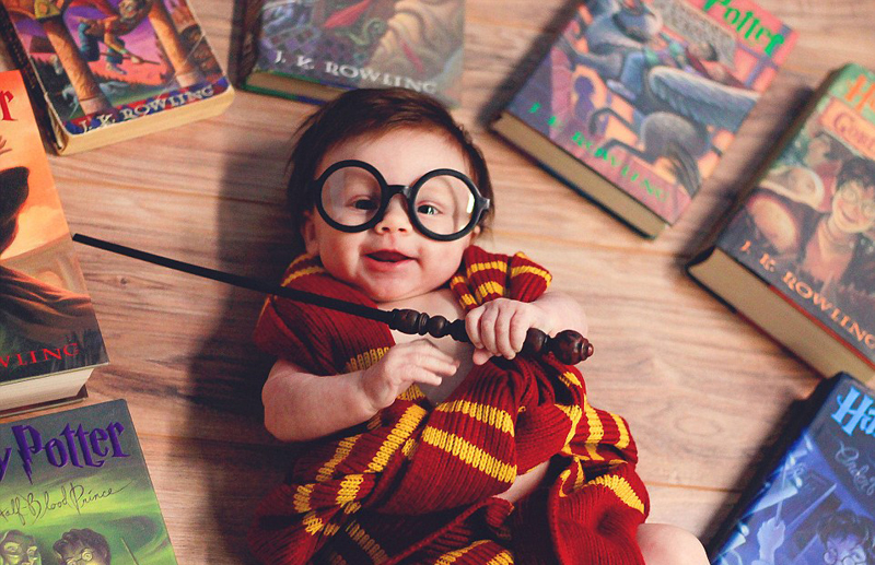 Un Harry Potter de quatre ans dans l'objectif de la photographe Kayla Glover