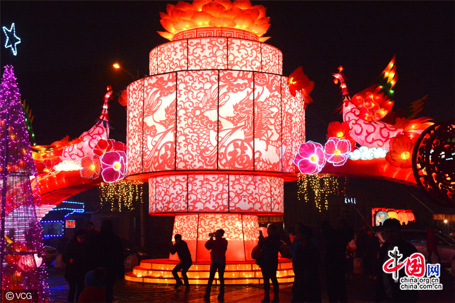 Shenyang : un festival de lampes pour la fête du Printemps