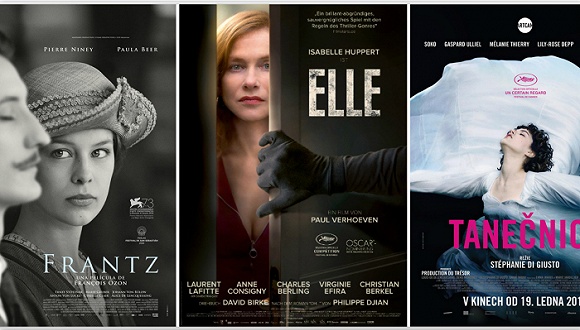Les films 'Elle' et 'Frantz' en tête des nominations des Césars 2017