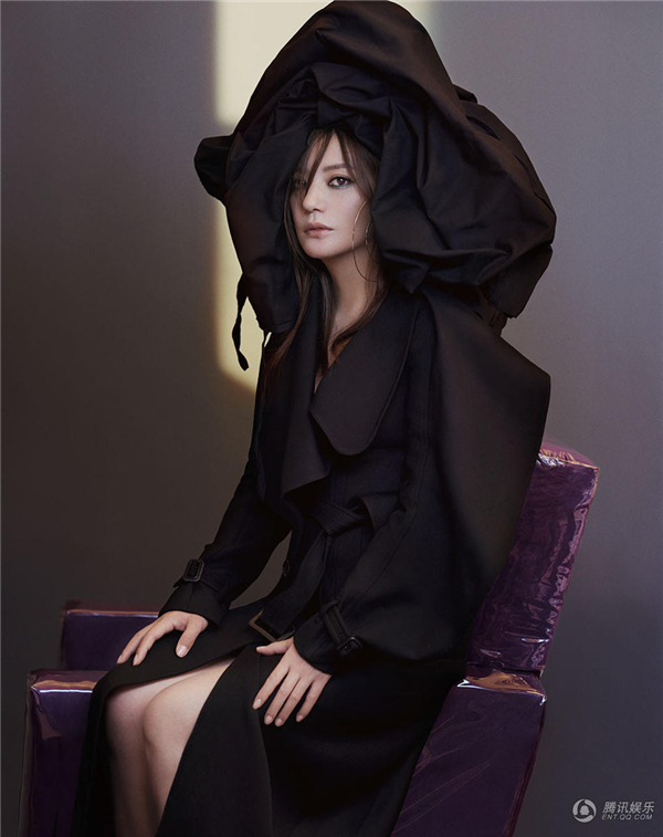 Zhao Wei pose pour le magazine T