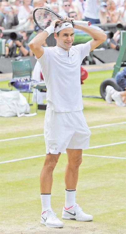 8e titre et nouveau record pour Roger Federer à Wimbledon
