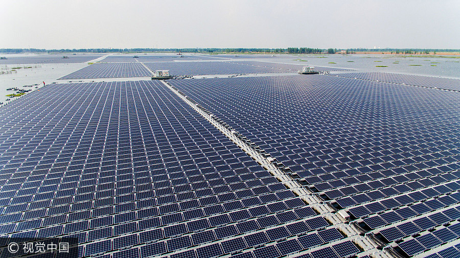 La Plus Grande Ferme Solaire Flottante Du Monde Entre En Activit