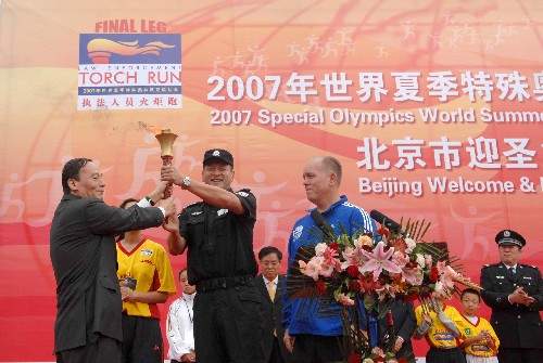 Special Olympics ,China,Himmelstempel.,Fackellauf,Peking,Shanghai,Nankin,Tsingtao,Hong Kong 3