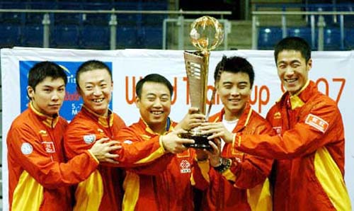 Tischtennis,World Team Cup,China,Magdeburg