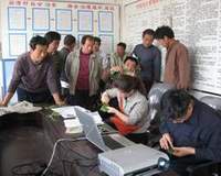 Viele Bauern in China wollen sich umschulen lassen