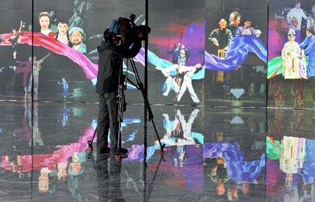 Nationaltheater,Reporter,Reuters,.Peking,Parteitag der KP Chinas 2