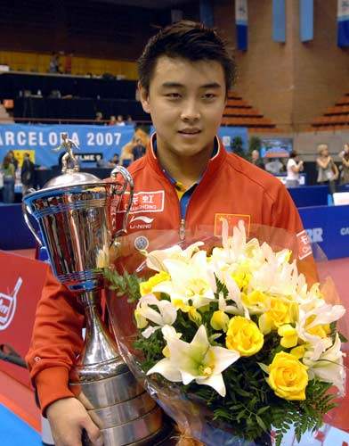 Wang Hao ,Tischtennisspieler,Weltcup,Timo Boll ,Wang Liqin 1