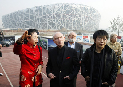 Lang Lang,Pianist,Eschenbach,Lang,Vogelnest,2008,Beijing