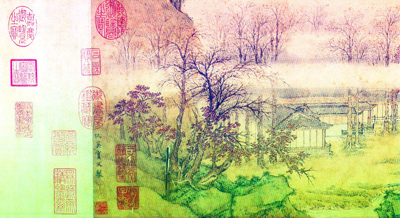 2 Rekordpreis,Gem?lde,Auktion,Beijing,Provision,Hammerschlag,China Guardian Art Auction GmbH ,Qiu Ying ,Rote Klippe,Künstler,Rekord,Shanghai,Kaiser Puyi ,Flucht ,Fluss Jangtse,Kunstwerke