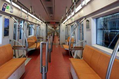 U-Bahn,Zug,Beijing,Olympischen Spiele ,beijing,Passagiere 8