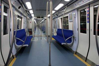 U-Bahn,Zug,Beijing,Olympischen Spiele ,beijing,Passagiere 9