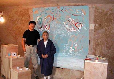 3 Künstler,Mogao-Grotten ,Dunhuang ,Malen und Mei?eln,Grotten,Chinesische Wissenschaften und Geisteswissenschaften ,globale Umwelt,Weltfrieden, Lebenskosten,UNESCO,Weltkulturerben 