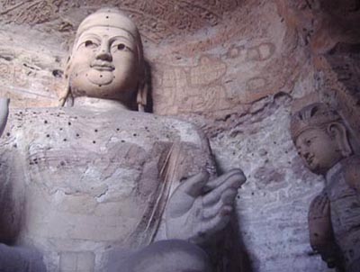1 Yungang-Grotten,China,Schicksal,UNESCO,Erziehung, Wissenschaft und Kultur , Schatzkammer ,Sch?den,Grotten,buddhistischer Kunst ,Schwefeldioxiden,Kohleverbrennung 