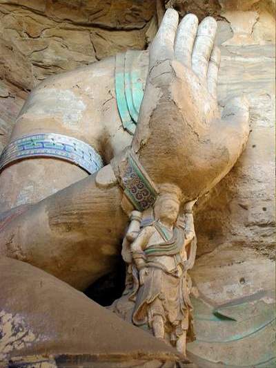 3 Yungang-Grotten,China,Schicksal,UNESCO,Erziehung, Wissenschaft und Kultur , Schatzkammer ,Sch?den,Grotten,buddhistischer Kunst ,Schwefeldioxiden,Kohleverbrennung 