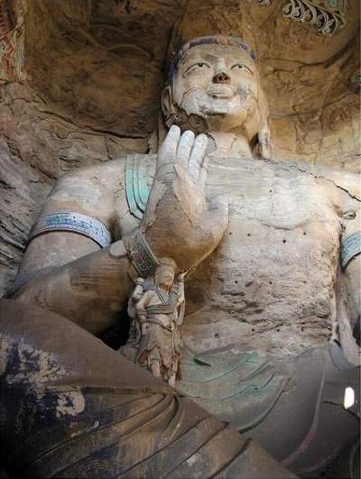 5 Yungang-Grotten,China,Schicksal,UNESCO,Erziehung, Wissenschaft und Kultur , Schatzkammer ,Sch?den,Grotten,buddhistischer Kunst ,Schwefeldioxiden,Kohleverbrennung 