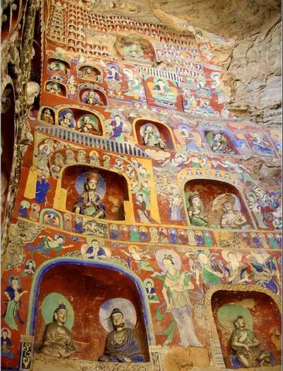 7 Yungang-Grotten,China,Schicksal,UNESCO,Erziehung, Wissenschaft und Kultur , Schatzkammer ,Sch?den,Grotten,buddhistischer Kunst ,Schwefeldioxiden,Kohleverbrennung 