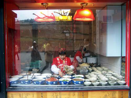 Luodai,Hakka,Guangdong,Gemeinde,Sichuan,,Touristen,Gasse 18