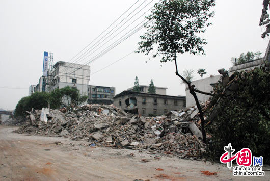 Ordnung in Dujiangyan wiederhergestelltOrdnung in Dujiangyan wiederhergestellt