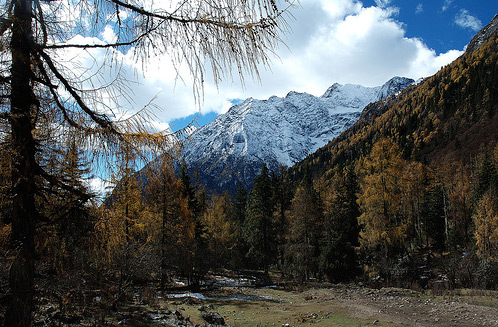 Siguniang, Ulaub,Tibeter , Landschaft , Tousismus,Reise,Alpen ,orientalische Alpen 5