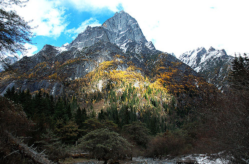 Siguniang, Ulaub,Tibeter , Landschaft , Tousismus,Reise,Alpen ,orientalische Alpen 6