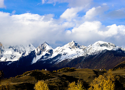 Siguniang, Ulaub,Tibeter , Landschaft , Tousismus,Reise,Alpen ,orientalische Alpen 8