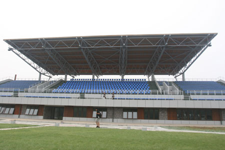 Der Wurftauben-Schie?stand im Schie?-Stadion