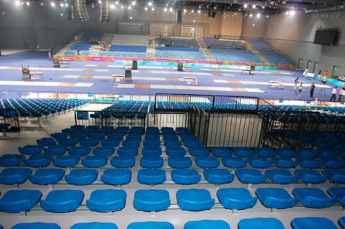 Die Fechthalle im Staatskonferenzzentrum
