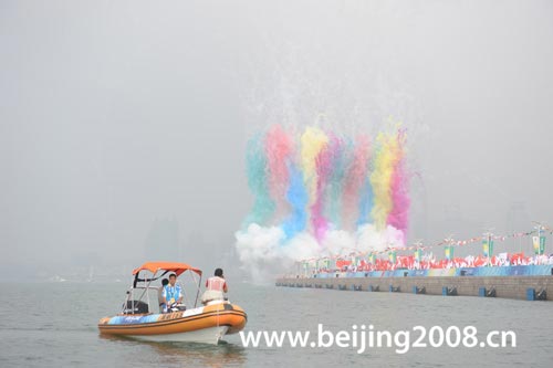 Olympischer Fackellauf in Qingdao erfolgreich beendet
