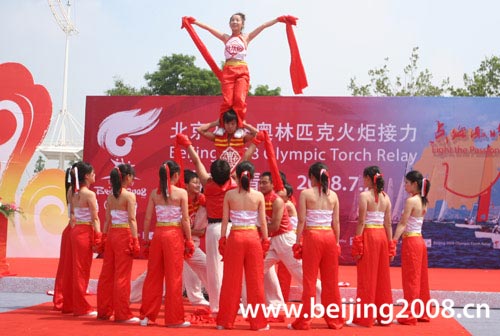 Olympischer Fackellauf in Qingdao erfolgreich beendet