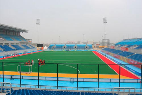 Das Hockeystadion im Olympiawaldpark(t)