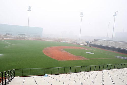 Die Wukesong-Baseballhalle(1)