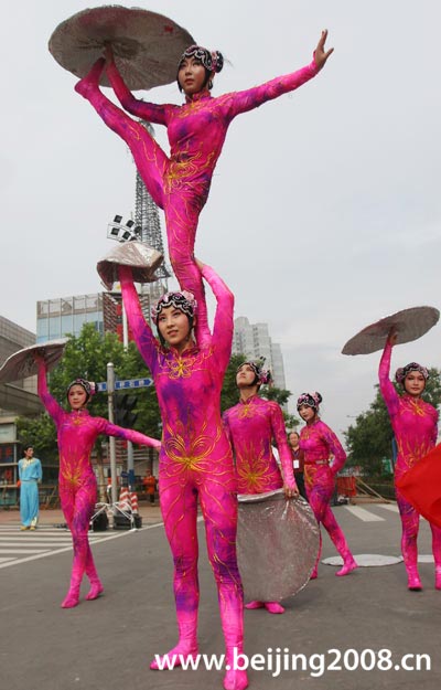 Olympischer Fackellauf in Jinan erfolgreich beendet