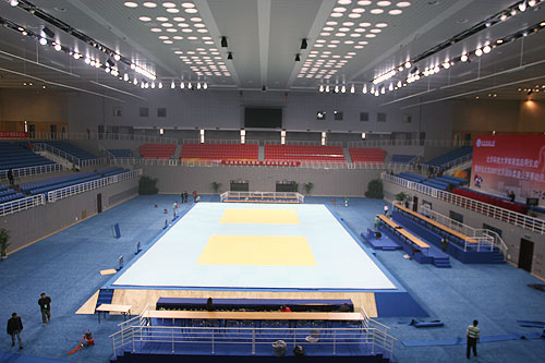 Das Gymnastikzentrum der Beijinger Universit?t für Wissenschaft und Technik