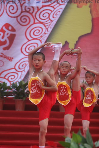 Olympischer Fackellauf in Henan begonnen