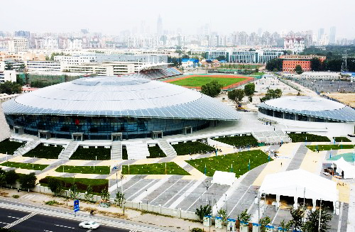 Bei den Bauprojekten der Beijinger Olympischen Spiele 2008 handelt es sich um über 200 selbst?ndige Innovationstechniken Chinas.(2)