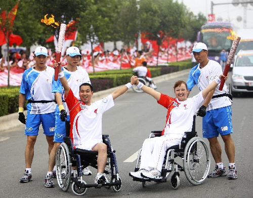 Olympischer Fackellauf in Luoyang erfolgreich beendet