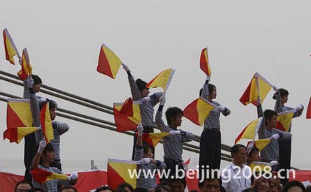 Fackellauf in Tianjin getragen