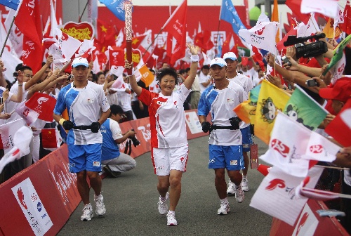 Olympischer Fackellauf in Chengdu erfolgreich beendet