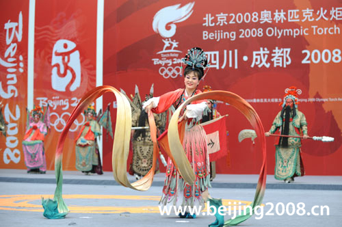 Olympischer Fackellauf in Chengdu erfolgreich beendet