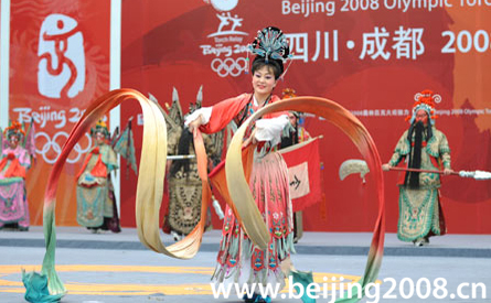 Olympischer Fackellauf in Chengdu erfolgreich beendet