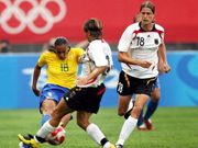 Highlights aus dem Damenfu?ballspiel Deutschland gegen Brasilien (1)