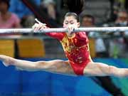 China hat am Mittwoch beim Ger?teturnen der Damen eine Goldmedaille gewonnen.