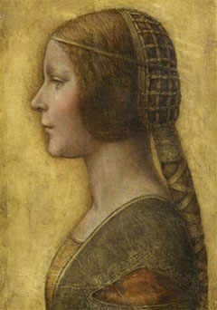 2 Ein bisher einem anonymen deutschen Künstler zugeschriebenes Portrait einer jungen Frau, soll vom Renaissance-Meister Leonardo da Vinci stammen. Dies ist eine der bedeutendsten Entdeckungen in der Kunstgeschichte der letzten Jahre.