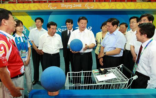 Xi Jinping: Bei Vorbereitungen auf Paralmypics strebt man nach Perfektion