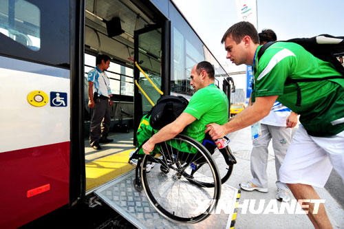 ?ffentliche Verkehrssystem Beijings,Olympischen Spiele ,gr??te grüne Autokolonne,Behinderte,Paralympics