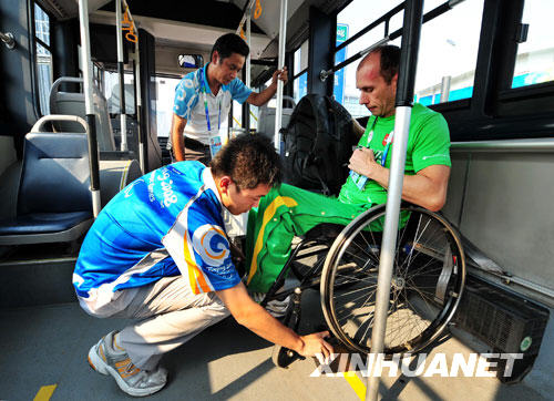 3 ?ffentliche Verkehrssystem Beijings,Olympischen Spiele ,gr??te grüne Autokolonne,Behinderte,Paralympics