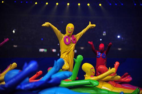 Er?ffnungszeremonie ,Paralympics,2008,Peking,Laufbahn